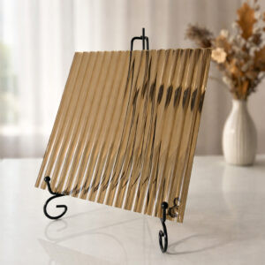 Фото 2 стекло модель MORU тонированное бронзовое 4 мм