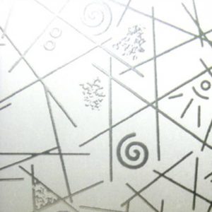 фото стекло рифленое декоративное «Геометрия» бесцветное