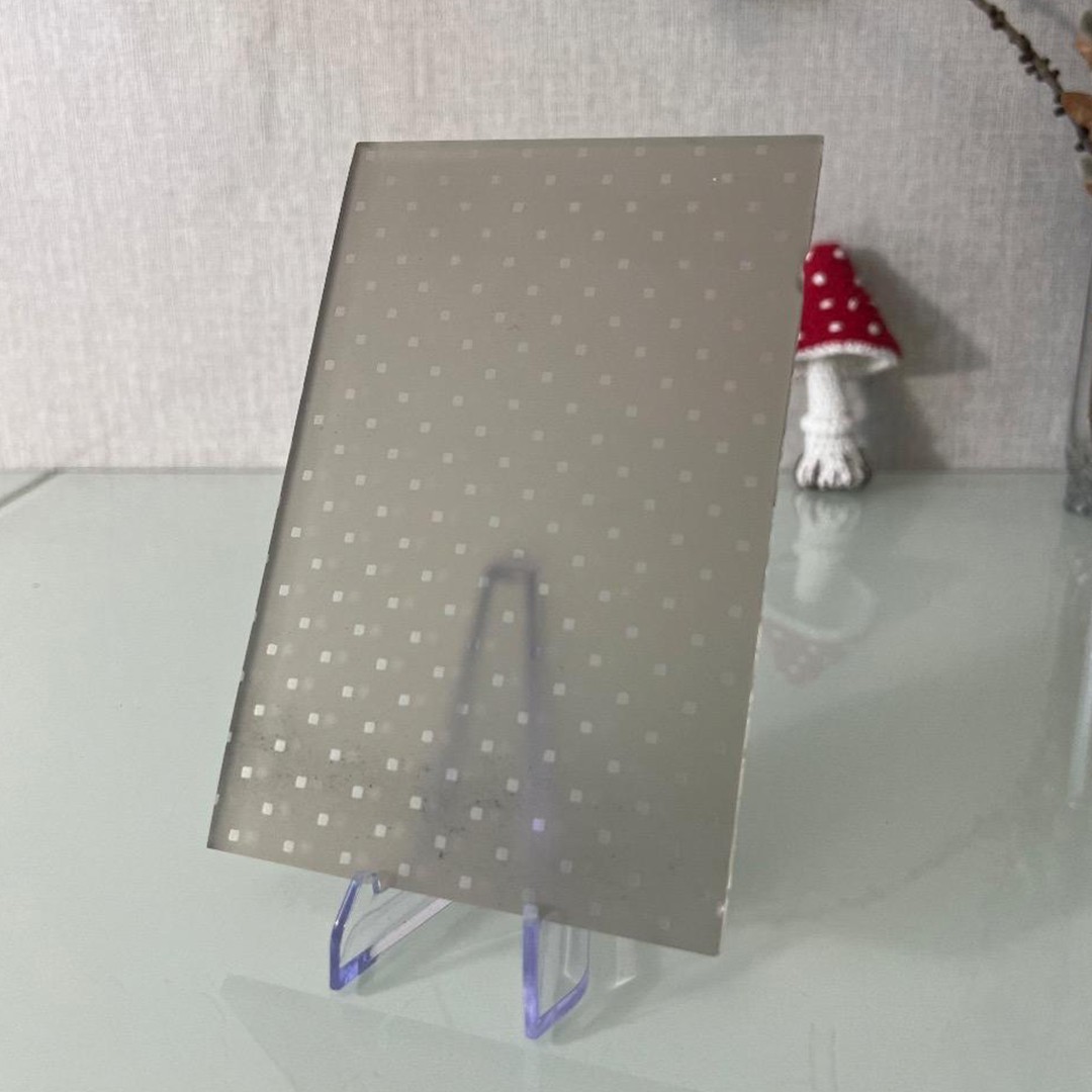 Фото стекло матовое модель Пунто бронза