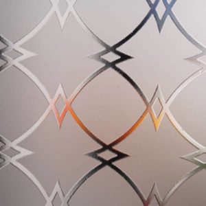 фото стекло декоративное «Туркуаз» бесцветное