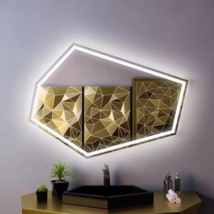 фото зеркало с подсветкой модель «Iceberg Plus»