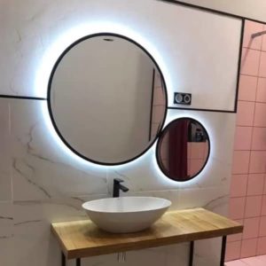 фото зеркало с подсветкой модель «Luna»