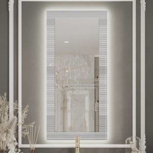 фото зеркало с подсветкой «Ник»